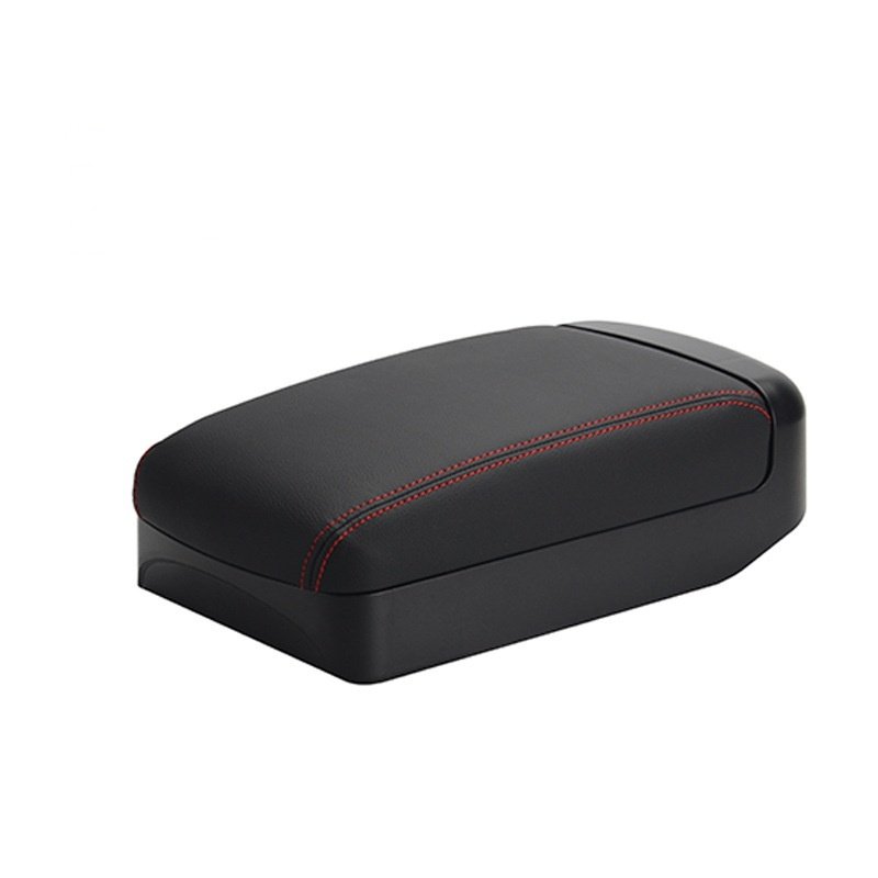 Installing Detachable Armrest Box Cover and Front Storage Box Modification Accessories