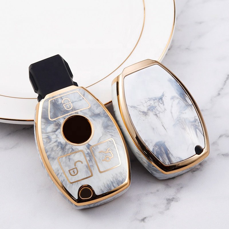 Fashion Design TPU Car Key Case for benz CLA CLS CLK GLA GLC GLE GLS GLK SLK EQE EQS AMG A E S G Class Car Key Accessories