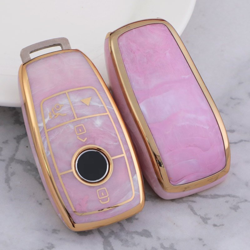 Fashion Design TPU Car Key Case for benz CLA CLS CLK GLA GLC GLE GLS GLK SLK EQE EQS AMG A E S G Class Car Key Accessories