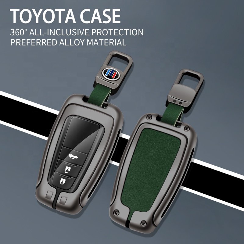 For Tpu Zinc Alloy Toyota Sales Reasonable Price Mould Leather Car Key Cover