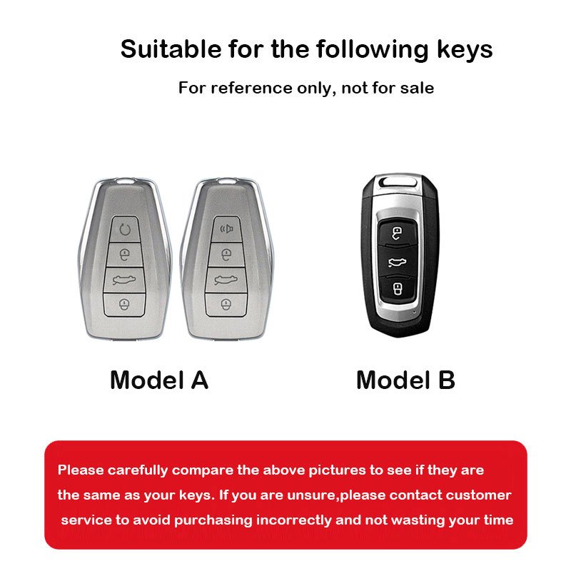 Real carbon fiber and zinc alloy metal car key accessories fit for geely coolray key case geely xingyue l key cover