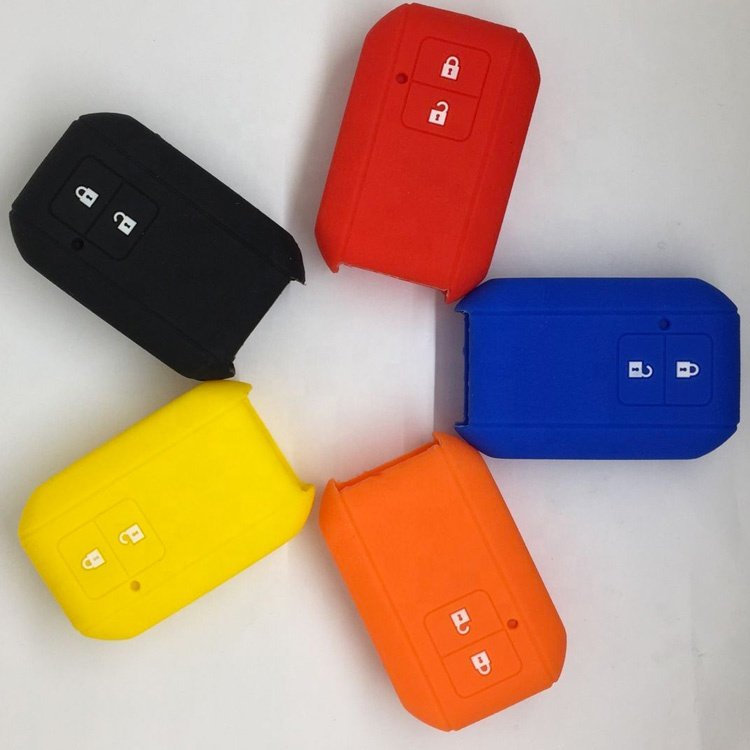 2024 New Design Japanese Monopoly Type 2button Remote Key Accessories Silicone Car Key Cover case For Suzuki Wagon R