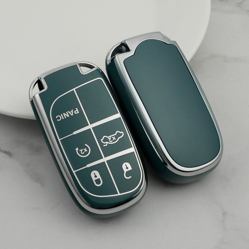 Hot sale soft TPU gold edge car key case cover fit for BMW VW Toyota Honda Nissan Chery new energy silver edge car key cases