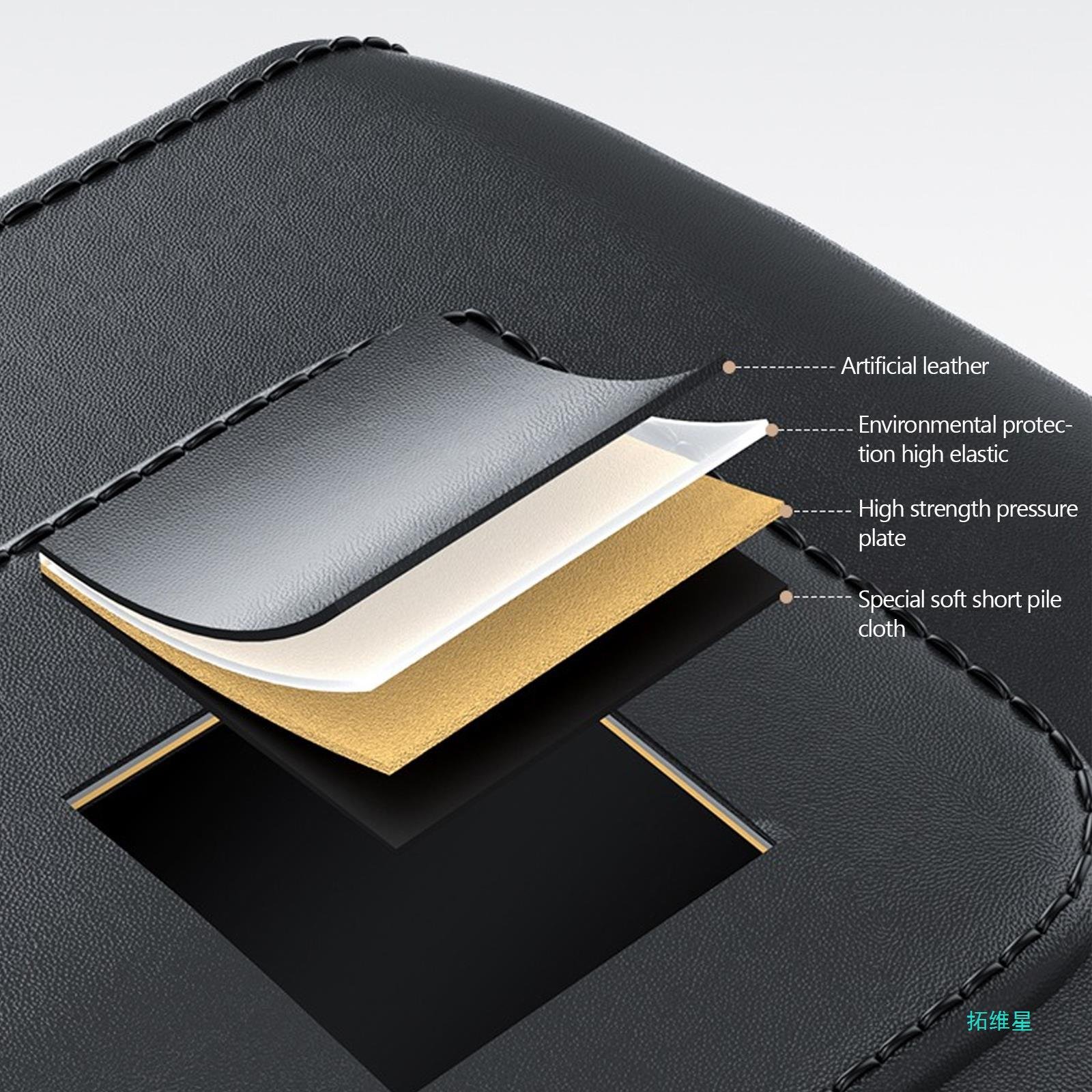 2024 Interior Accessories Pu Leather Universal Bag Car Seat Storage Box Car Side Gap Bag Seat Gap Fill Organizer