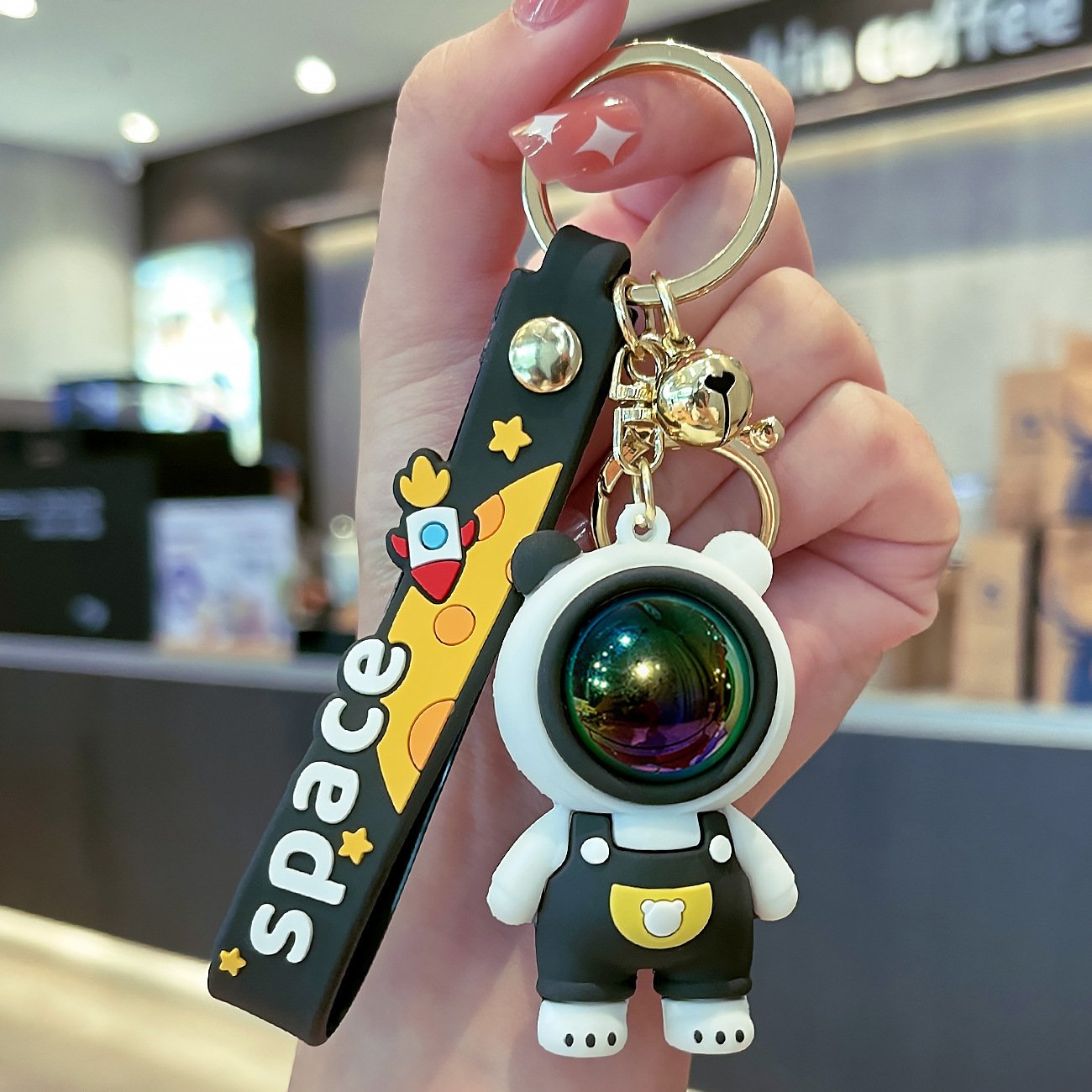 2024 Wholesale Anime Keychain Cute Cartoon 3D PVC Kids Women Silicon Mini Backpack Key ring Accessories Rubber Key chains