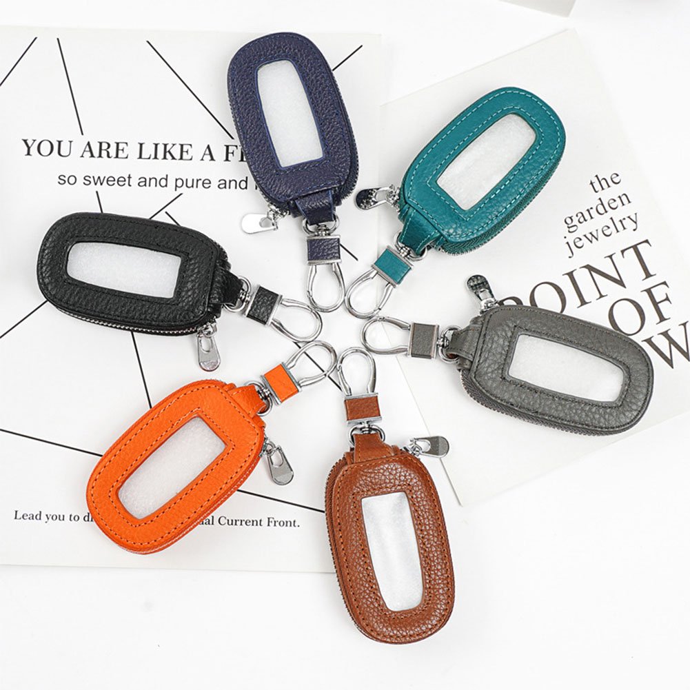 Wholesale Automotive Parts & Accessories Premium Key Fob Cover Genuine Leather Car Key Case/