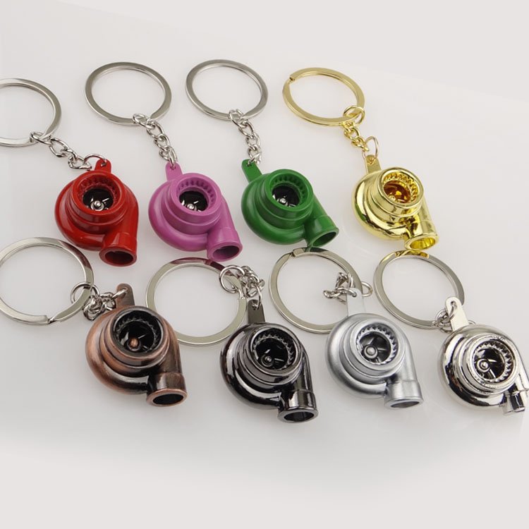 Mini Zinc Alloy Auto Parts Keychains Simulated Speed Gearbox Absorber Motor Piston Pendant Car Keys Holder Keyring Cute Men Gift