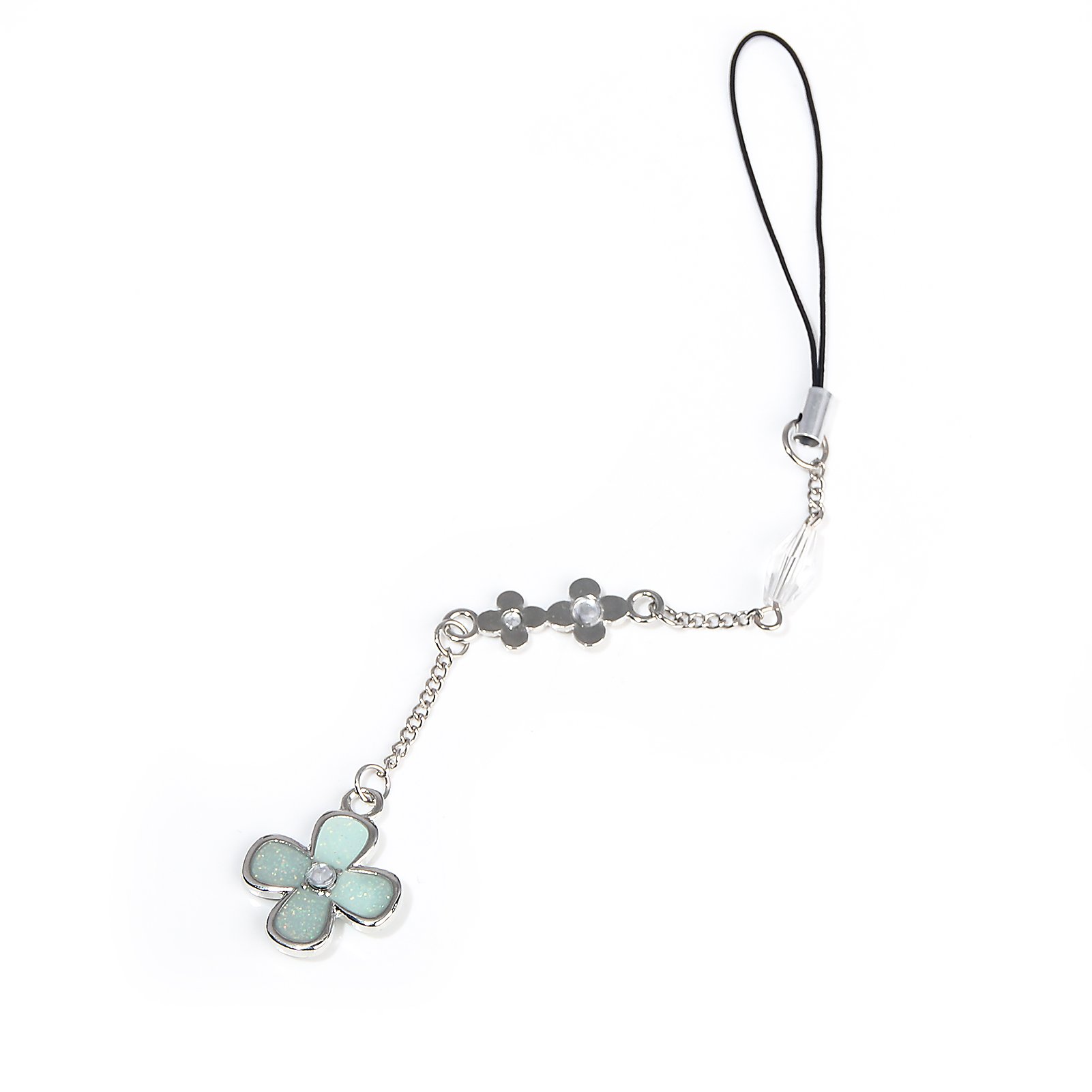 Lucky Four Leaf Clover Shaped Fashion Keychain Chain Holder Bag Clasp Outdoor Pendant Car Key Ring Key Chain