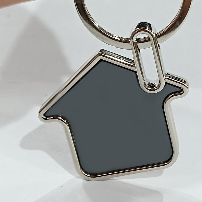 Factory Supplier Designers Hotel Accessories Sublimation Luxury Key Chain Blank Rings Ring Car Customized Metal chain