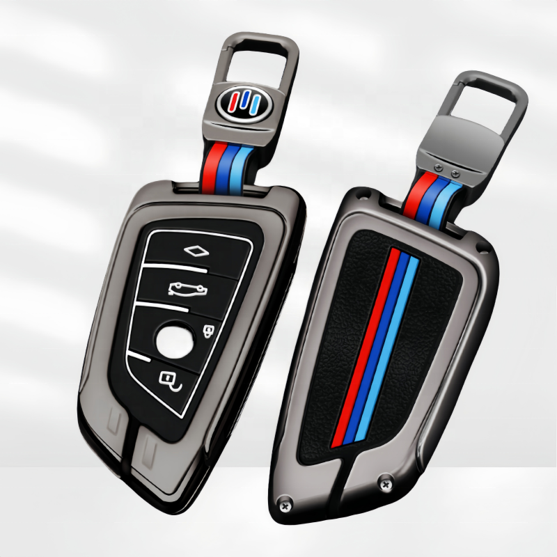 Hot Products Customizable Silicone Key Case Cover for BMW Car Logo Key Holder for Metal Car Keys