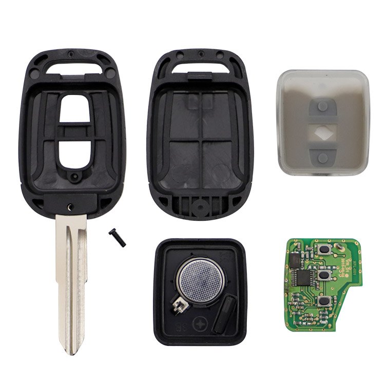 Topbest 2/3 Button Car Remote Key 433 mhz ID46 chip for C-hevrolet Captiva Antara Auto Keyless Car Key