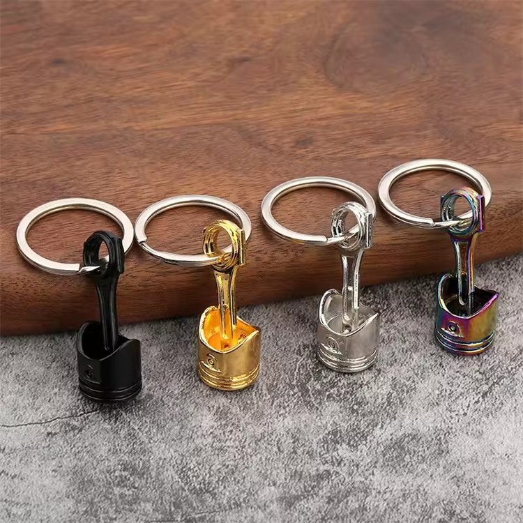 2024 Car Lovers Accessories Keychain Turbo Spanner Wheel Rim Parts Key Chain Car Speed Gearbox Gear Head Keychain