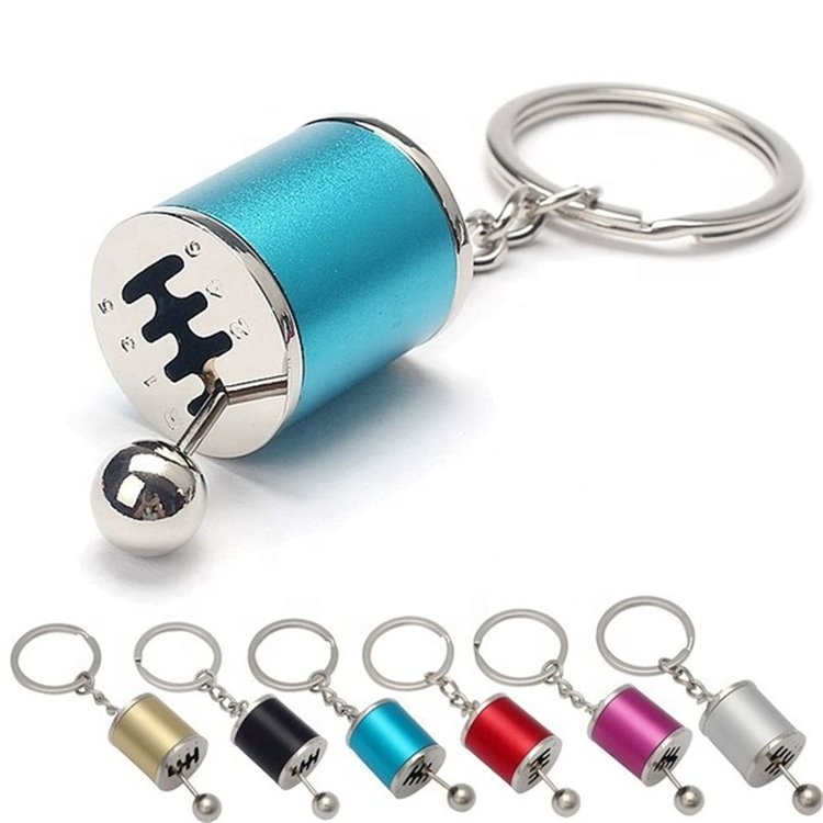 2024 Car Lovers Accessories Keychain Turbo Spanner Wheel Rim Parts Key Chain Car Speed Gearbox Gear Head Keychain