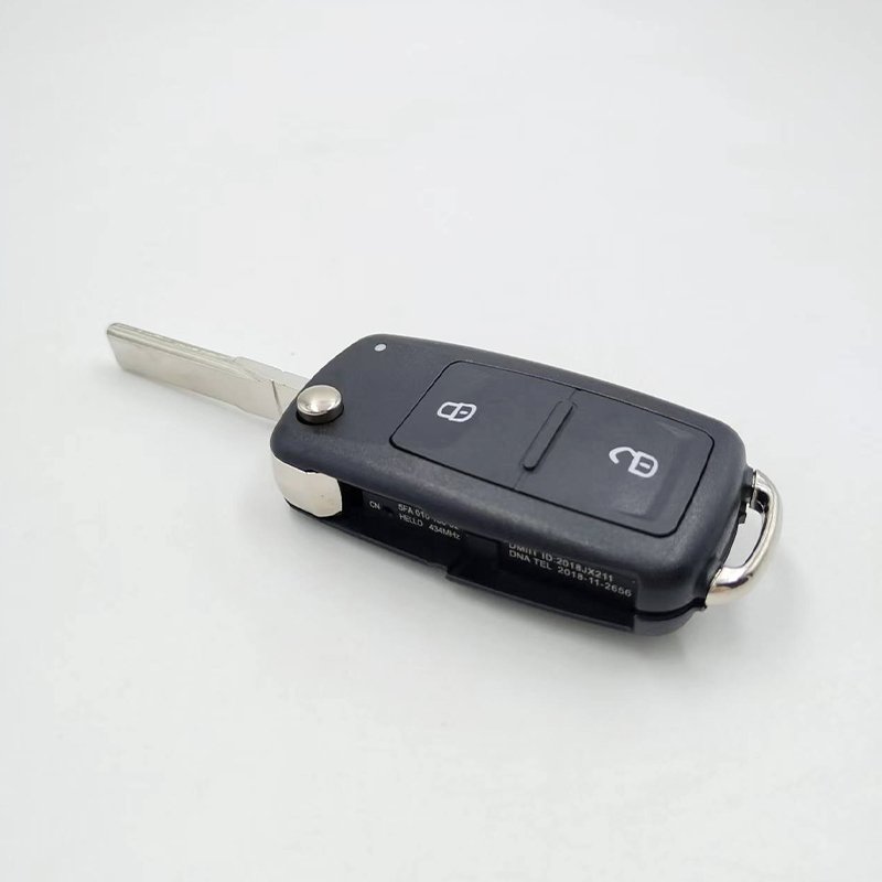 Car Key Accessories Blank Car Keys Replacement Case Car Remote Key Shell suitable for Jetta Voyage G6 Tiguan Volkswagen
