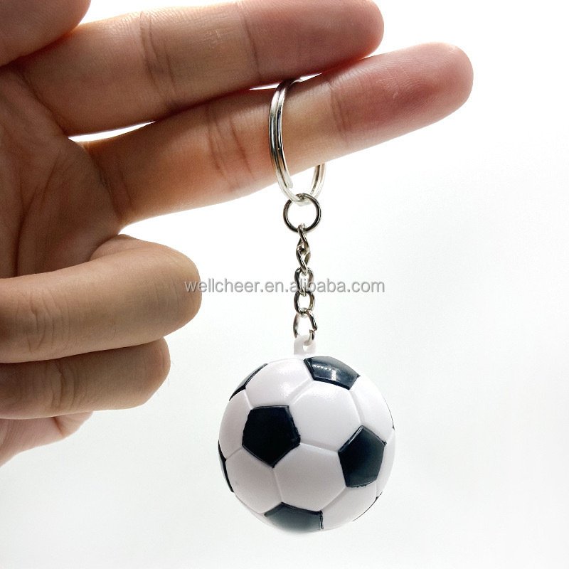 Football Key Chain Souvenir Men Women Soccer keychain Fans Keychain Pendant Key Ring Gift Accessories