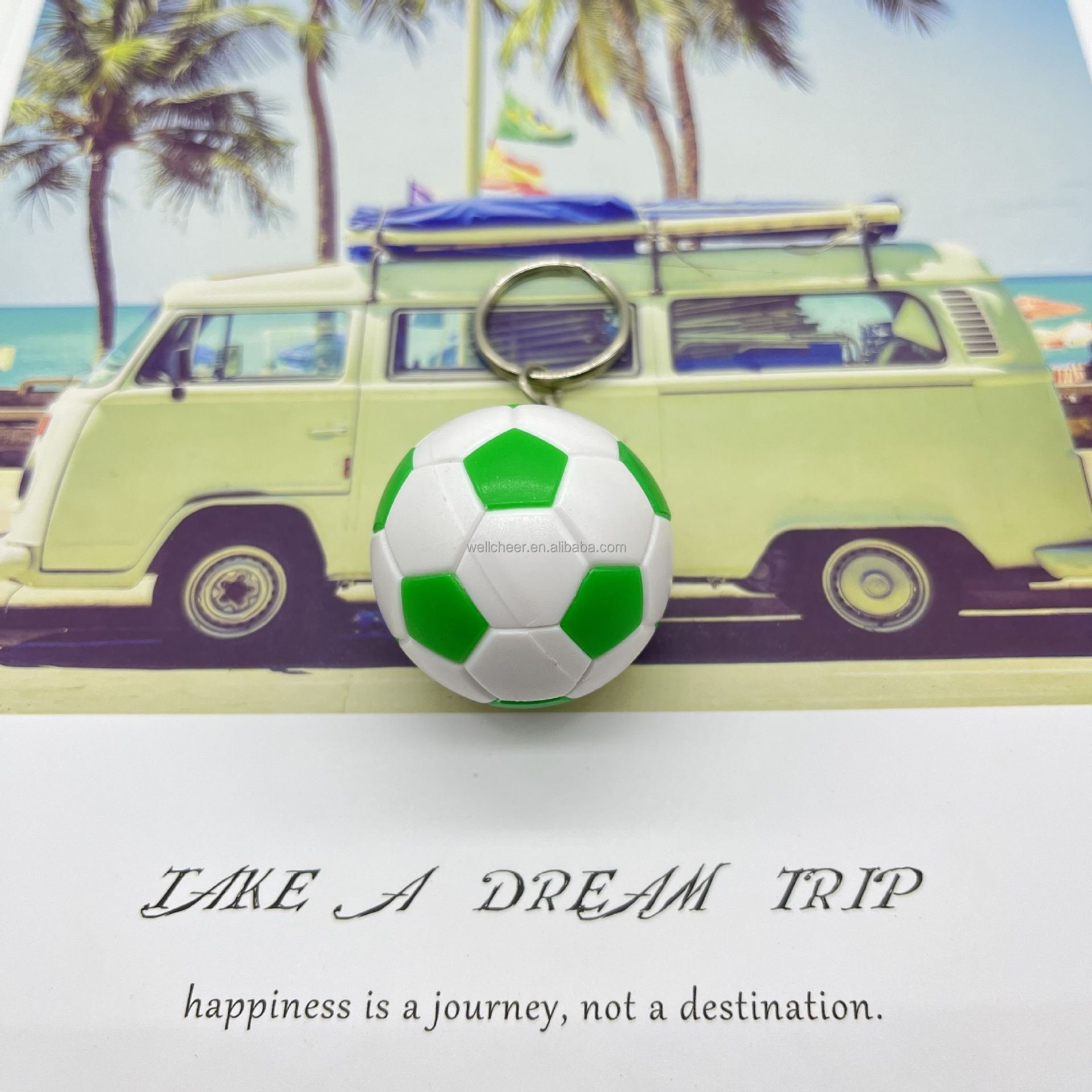 Football Key Chain Souvenir Men Women Soccer keychain Fans Keychain Pendant Key Ring Gift Accessories