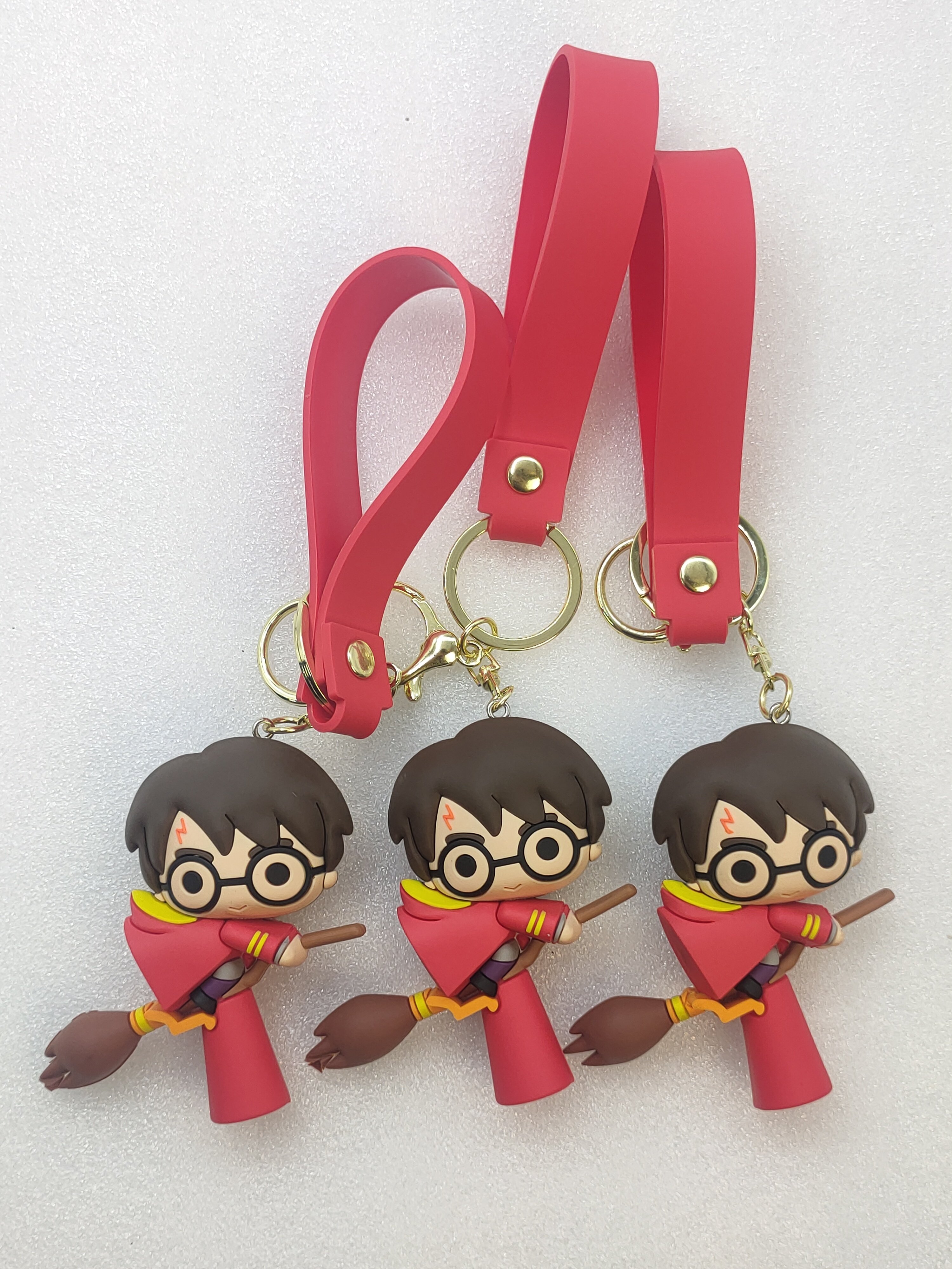 Factory promotional Custom 3D PVC Rubber Creative Cute Key Chain Car Keyring Bag Accessories Cartoon Keychain Car Bag Pendant