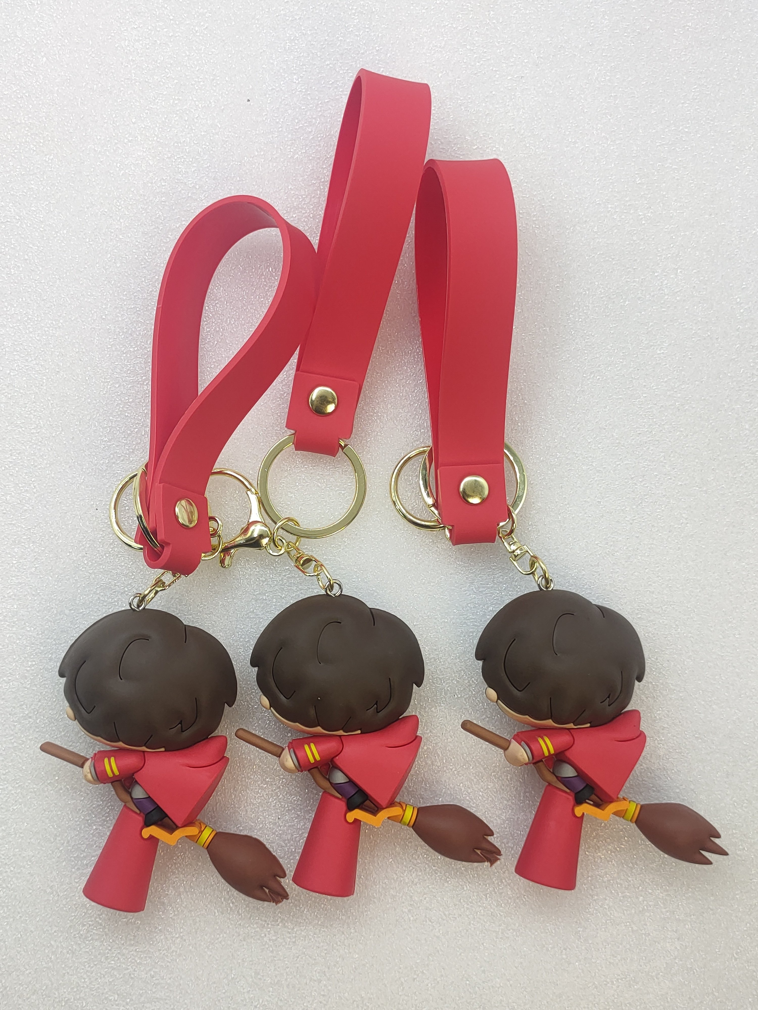 Factory promotional Custom 3D PVC Rubber Creative Cute Key Chain Car Keyring Bag Accessories Cartoon Keychain Car Bag Pendant