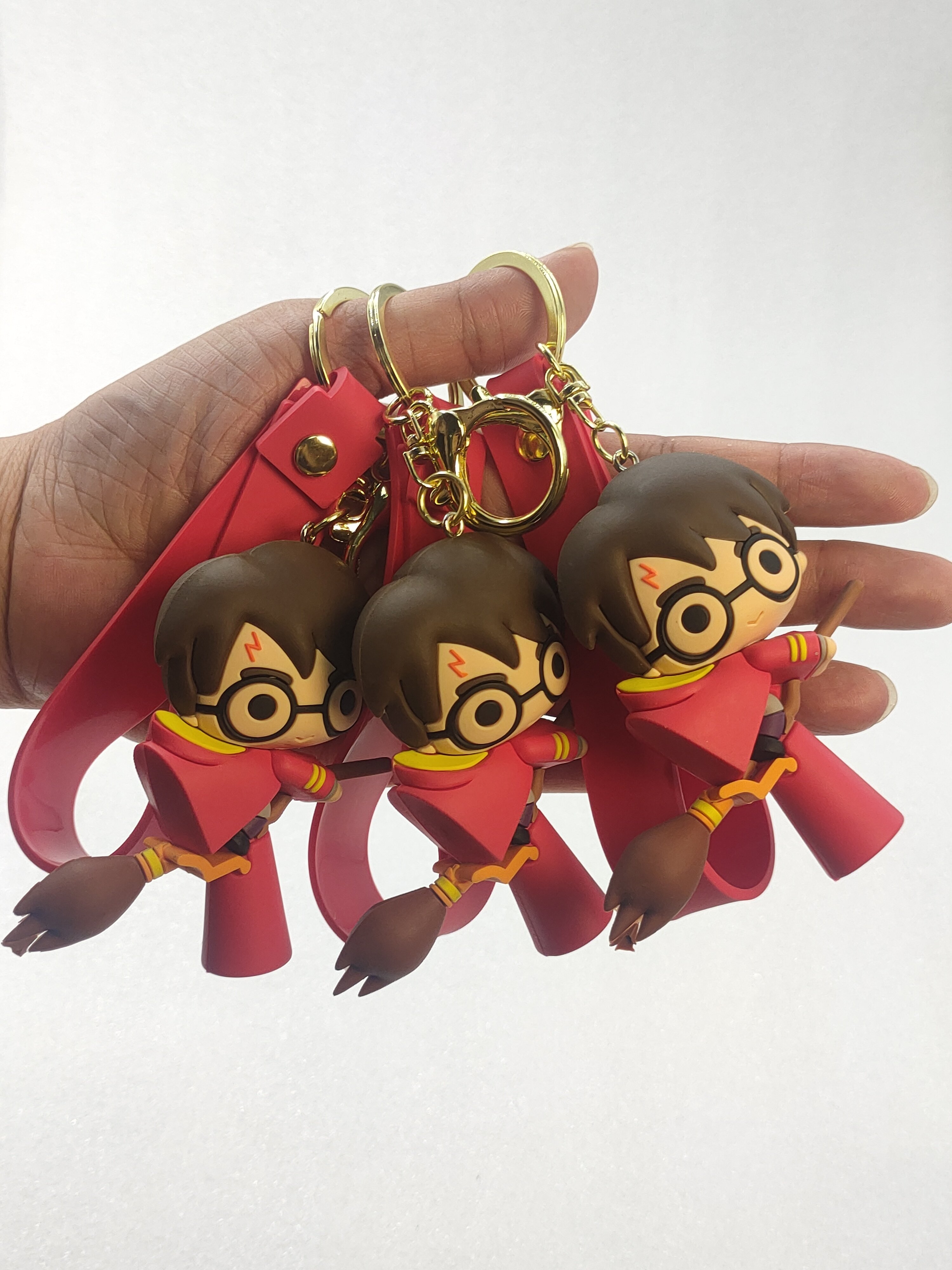 Factory promotional Custom 3D PVC Rubber Creative Cute Key Chain Car Keyring Bag Accessories Cartoon Keychain Car Bag Pendant