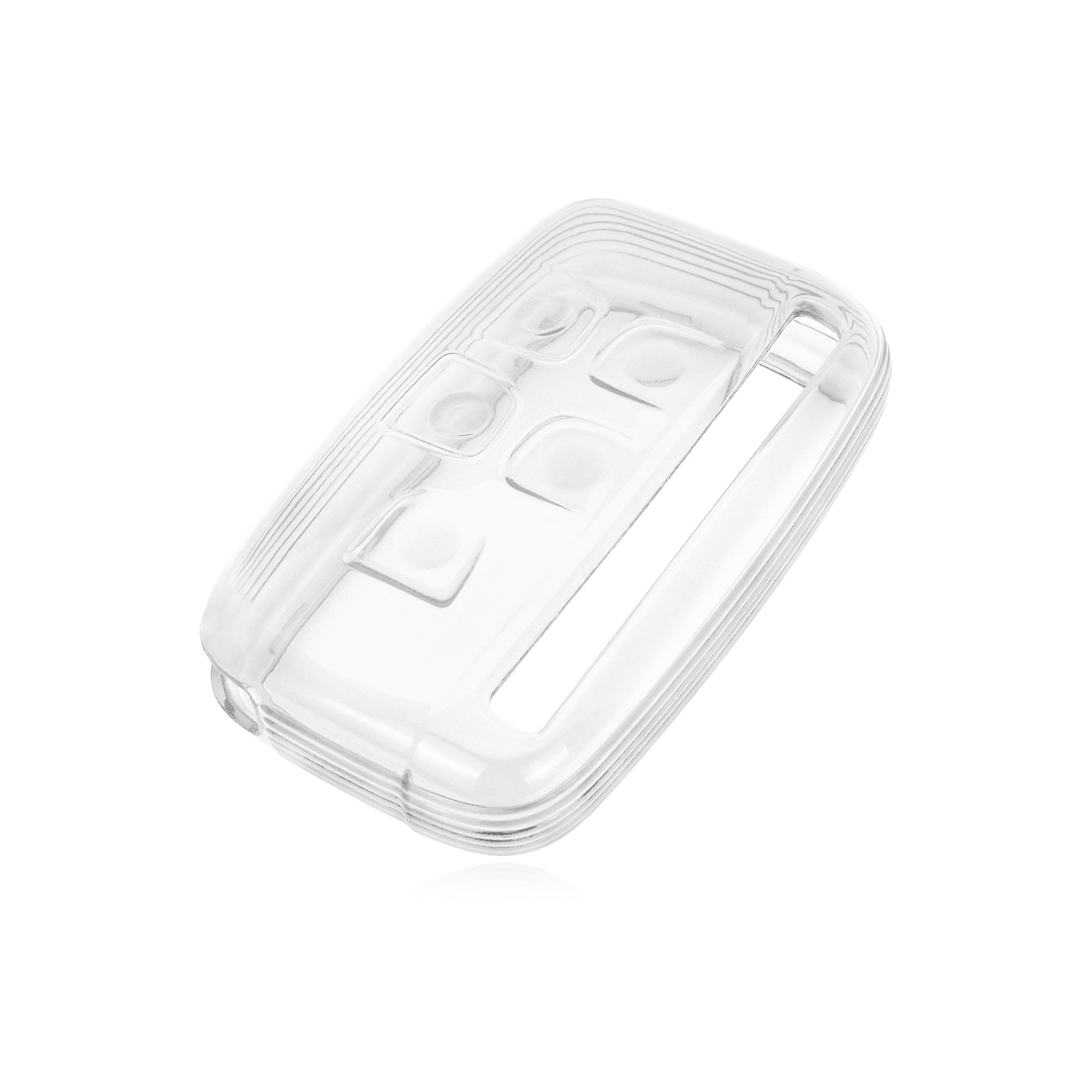 DM Automotive Accessories Solf TPU Transparent Car Key Fob Case Auto Key Shell Protector Cover for LAND ROVER