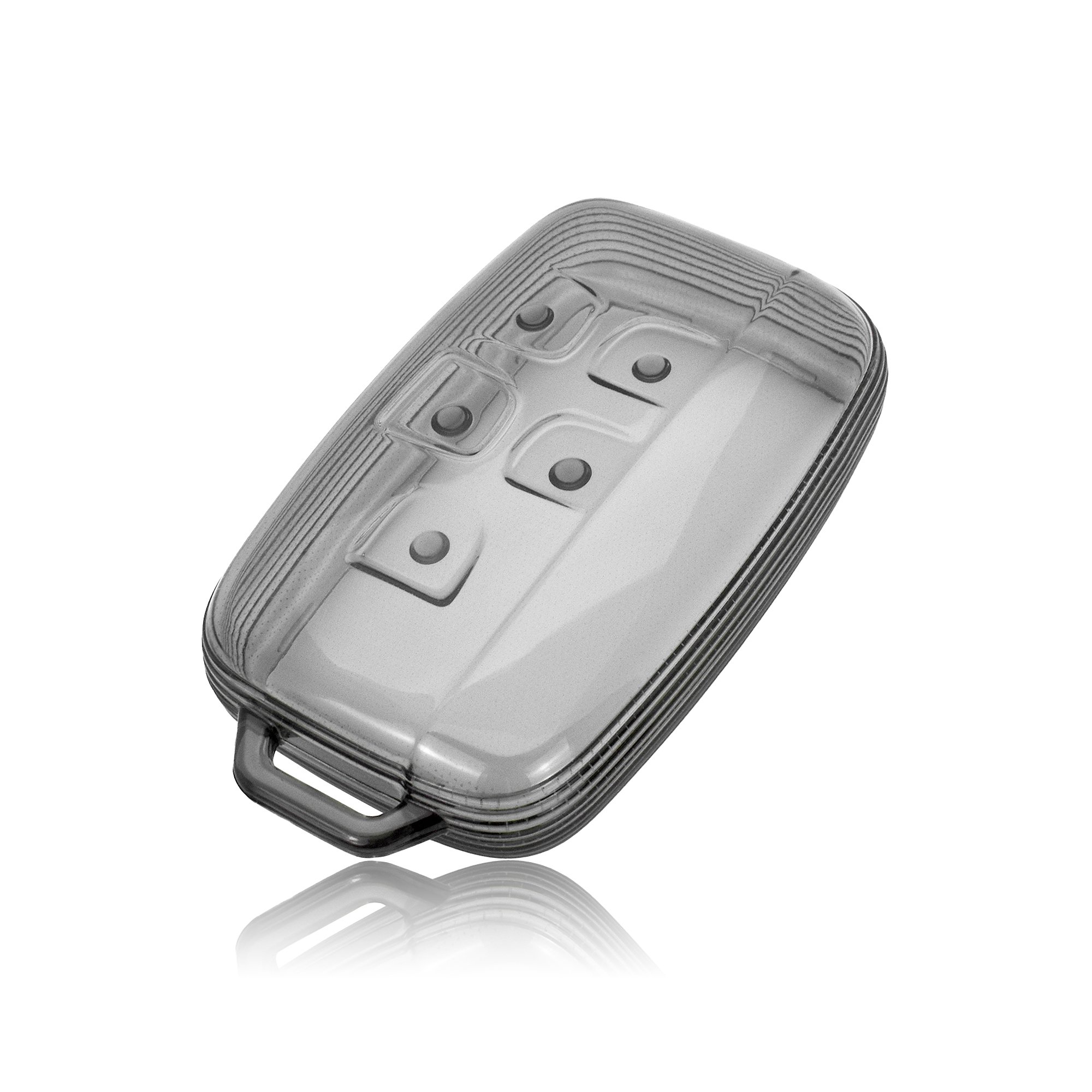 DM Automotive Accessories Solf TPU Transparent Car Key Fob Case Auto Key Shell Protector Cover for LAND ROVER