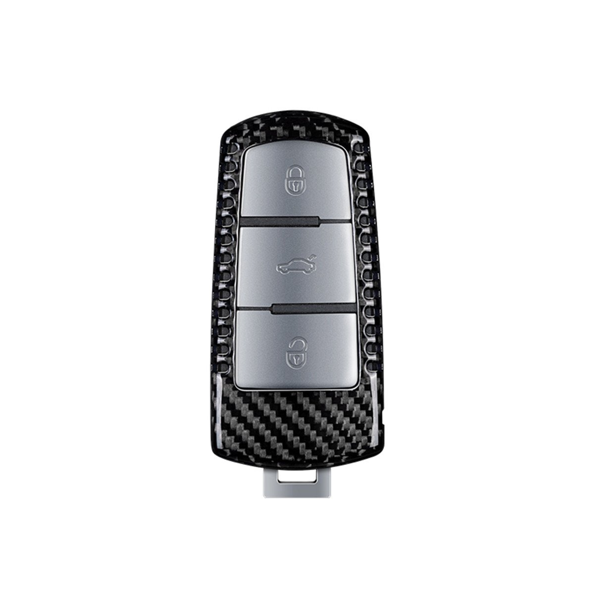 Key Case For VW CC Smart Start Key Fashion Carbon Fiber Car Key Case Cover Auto Interior Accessories T-carbon Car Key Cover