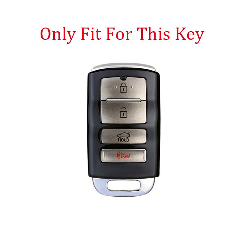New Alloy+Silica Gel Car Key Case Cover Shell Fob Holder For KIA Cadenza Sorento K3 K5 K7 K900 Quoris Protector 2016 Accessories