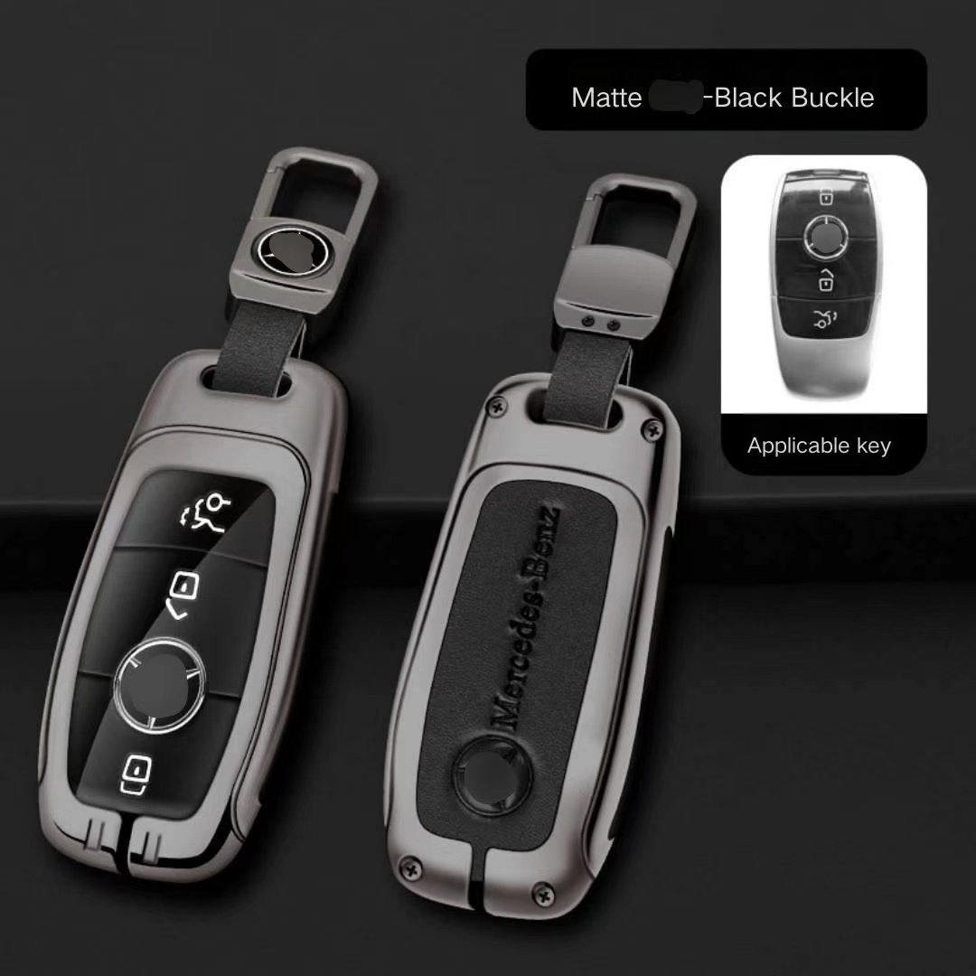 Hot selling Guangzhou car key case smart control 4 button Mercedes Benz Zinc Alloy car key fob cover key case for Mercedes