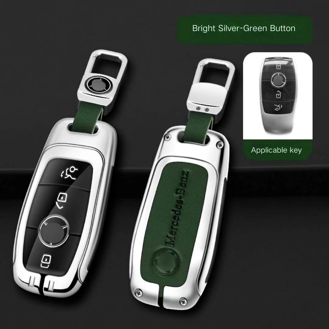 Hot selling Guangzhou car key case smart control 4 button Mercedes Benz Zinc Alloy car key fob cover key case for Mercedes