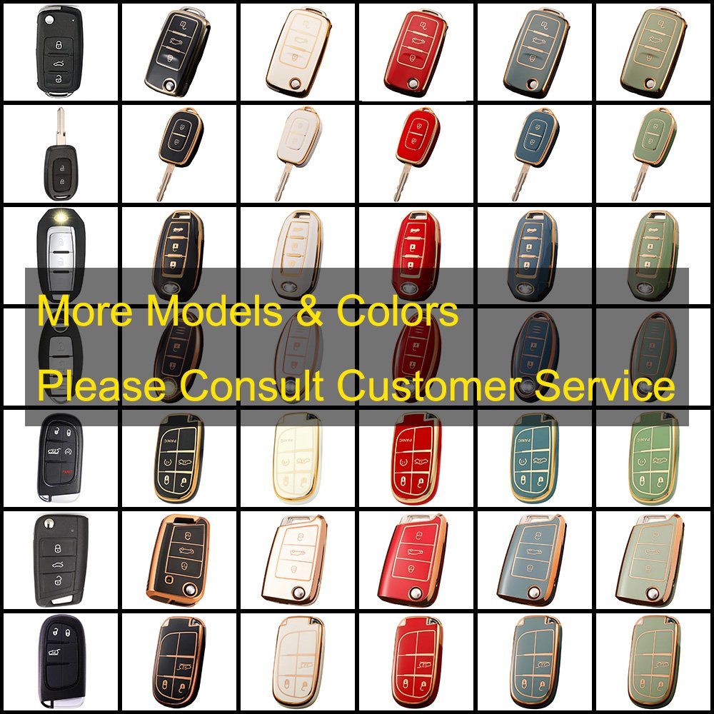 Innofit TPU Car Key Cover Fob Case Factory For Nissan GENESIS Infiniti Seat Skoda Fiat Dodge Chrysler Dacia Auto Accessories