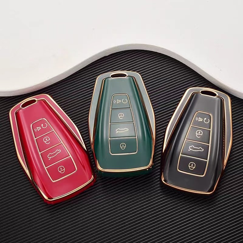Free Sample For Proton X70 Chrome Reflection TPU Car Key Cover Key Fob Case Remote Case Casing Key Cover Car Accessories