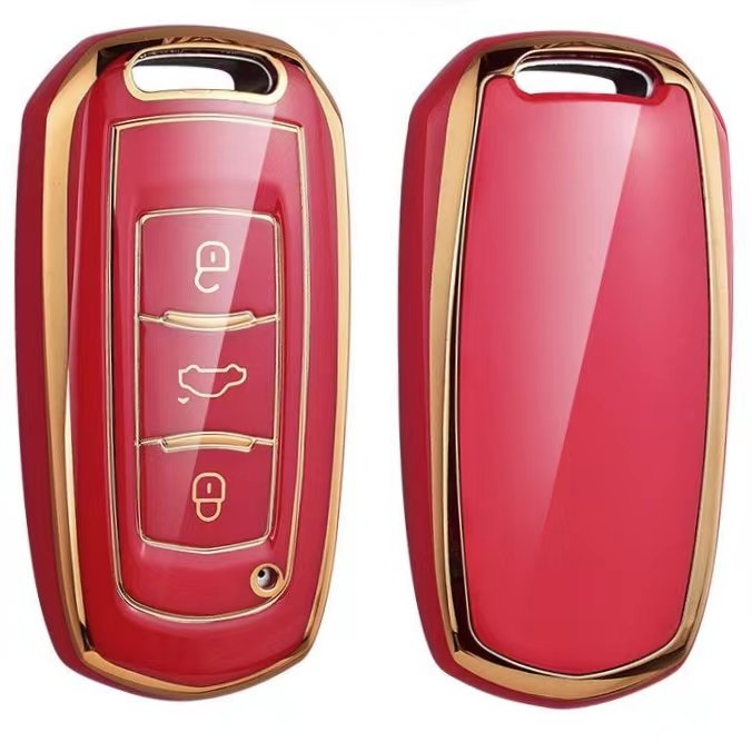 Free Sample For Proton X70 Chrome Reflection TPU Car Key Cover Key Fob Case Remote Case Casing Key Cover Car Accessories