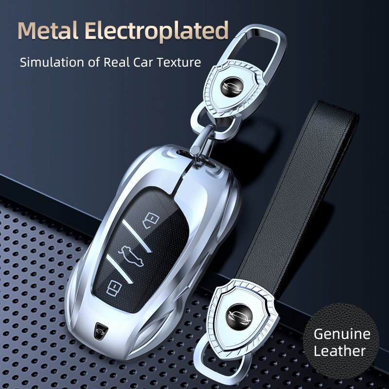 Compatible For MG Series Car Key Case Cover ONE Morris Garages 3 5 6 7 Pro GS Metal Full Protection