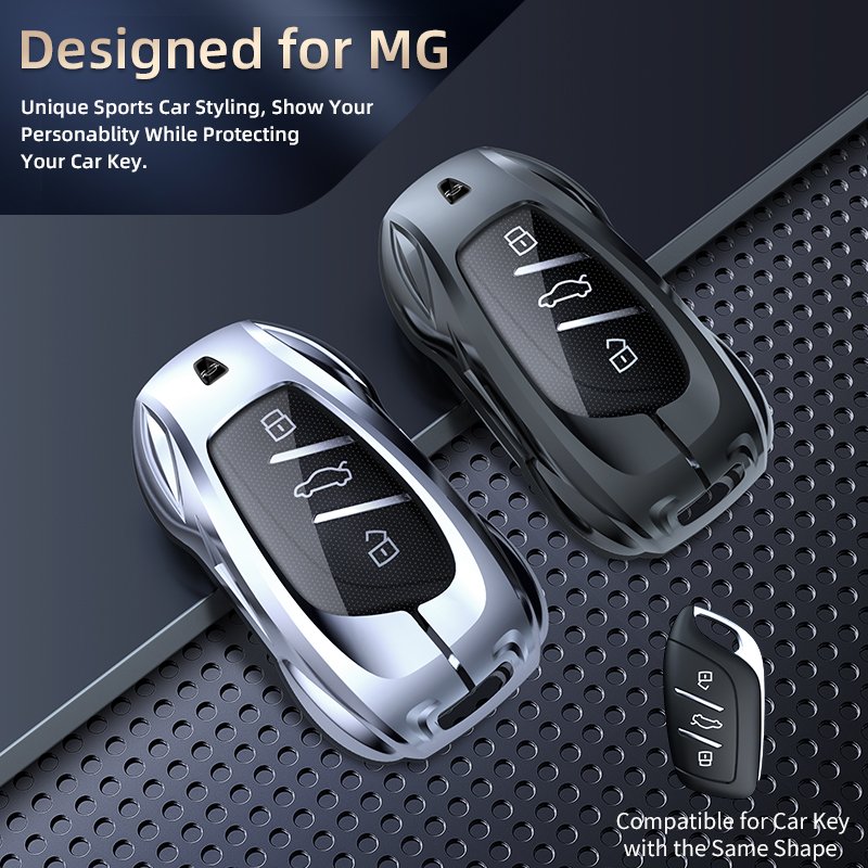 Compatible For MG Series Car Key Case Cover ONE Morris Garages 3 5 6 7 Pro GS Metal Full Protection