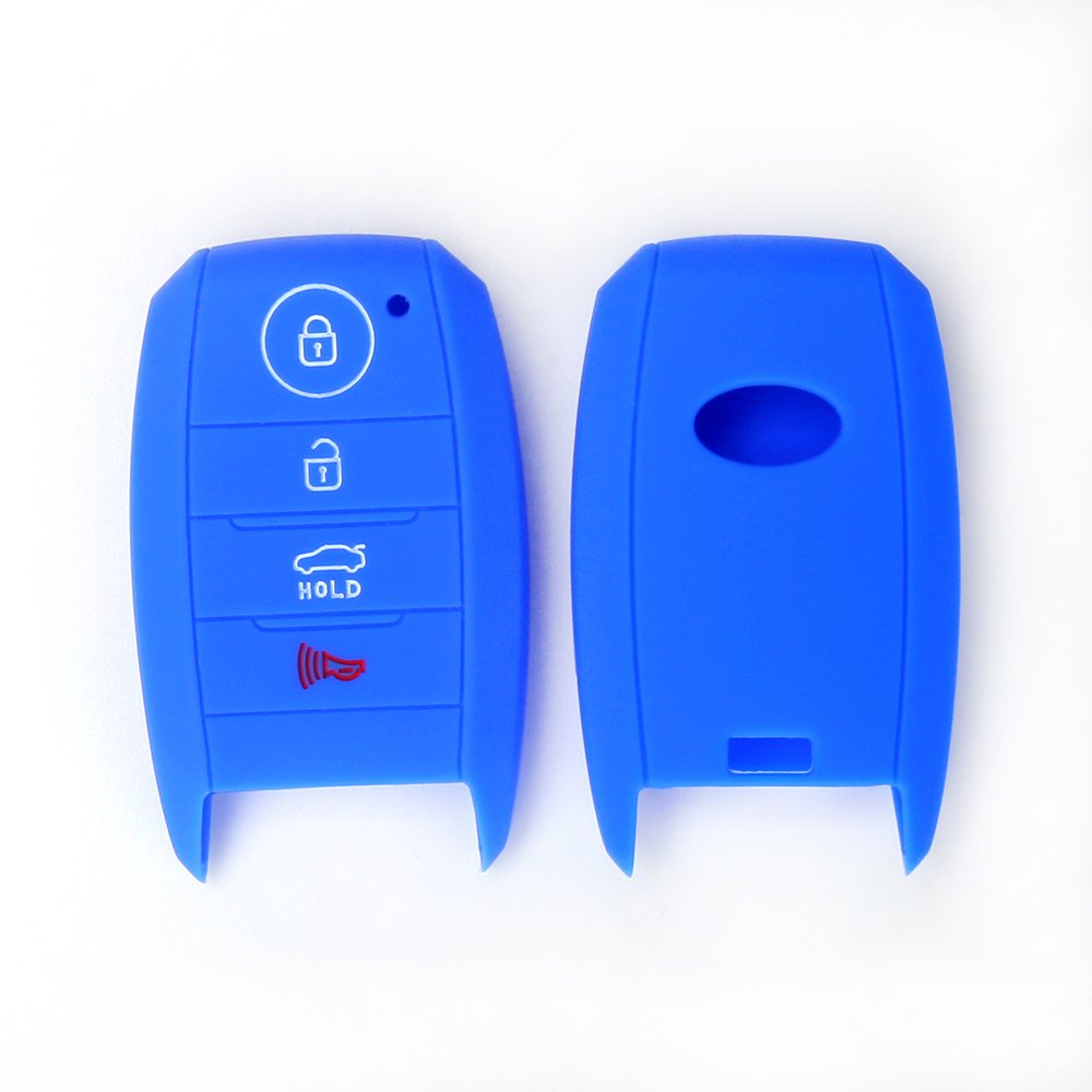 Hot Sale Flip Key Cover for 4 Buttons Car Key Silicone Case Key Holder