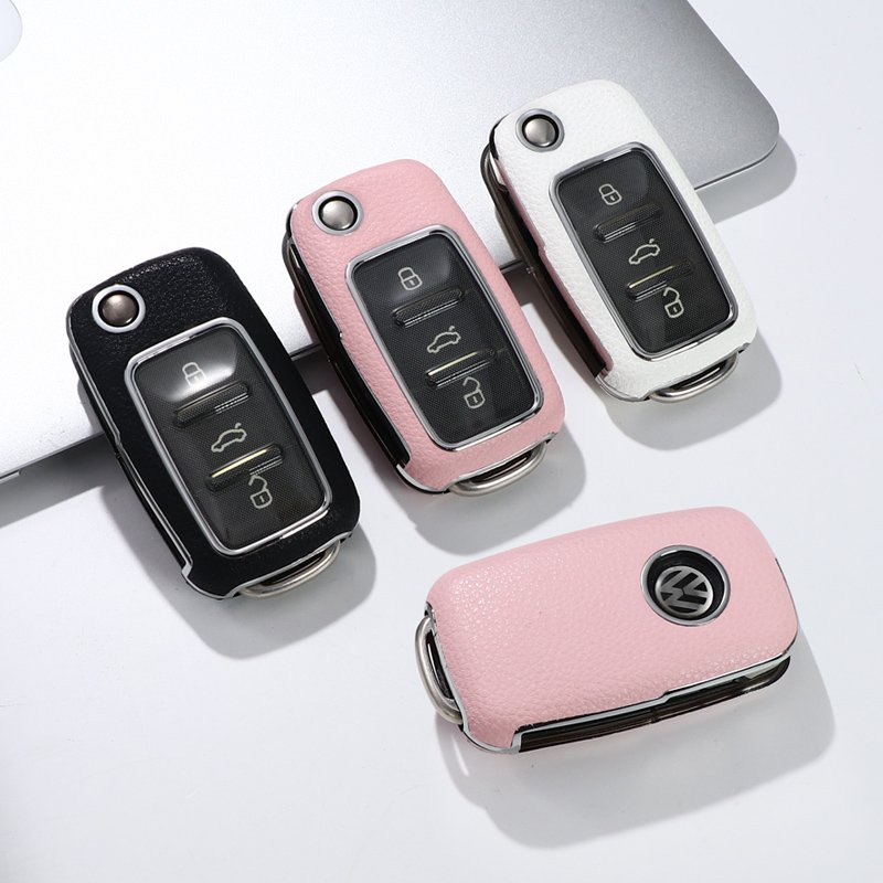 For Volkswagen car Key Fob Cover 2/3/4 button key shell fit for Volkswagen Lavida/Sagitar/Magotan/polo/Lamando/TiguanL/Golf/Bora