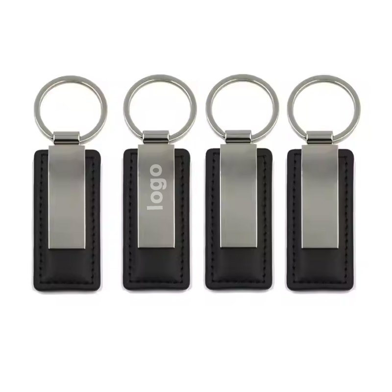 Personalized Key Holders Chain Leather Customized Luxury Keychain Accessories Leather Keychains In Bulk
