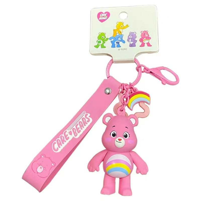 Custom Keychain Action figure Car Key pendant Bag accessories Cute cartoon 3D keychain PVC silicone keychain wristband Key chain