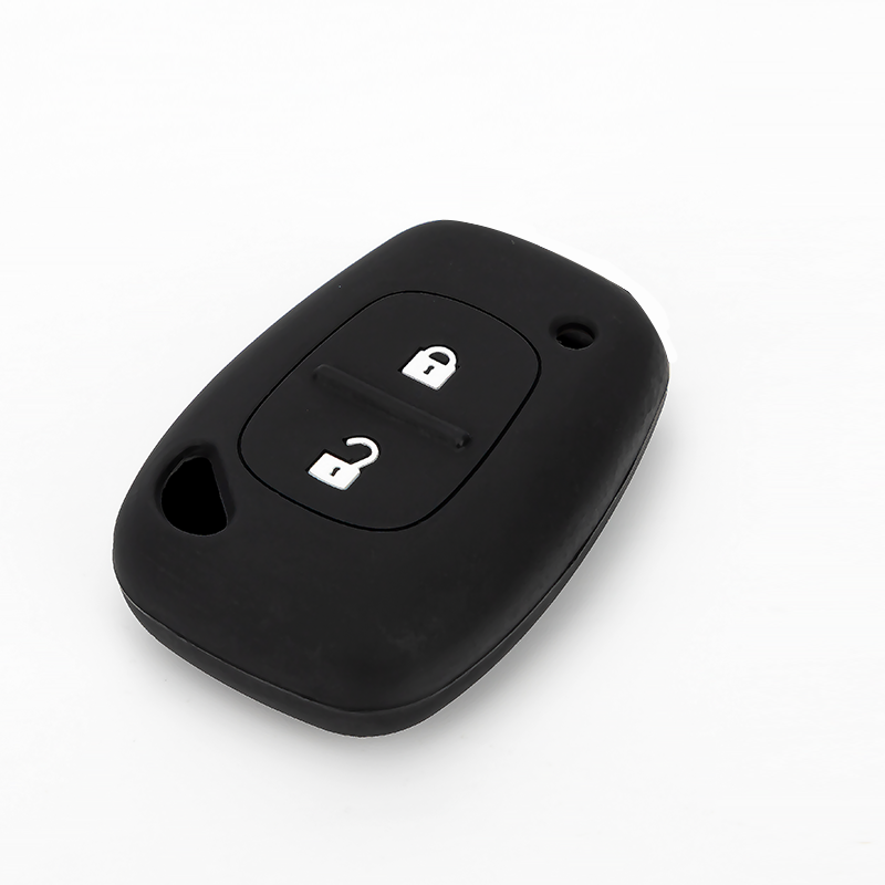 New Customizable Renault Key Case Keyless Key Fob Protector Silicone Car Key Cover Accessories Autos Plastic Key Protector