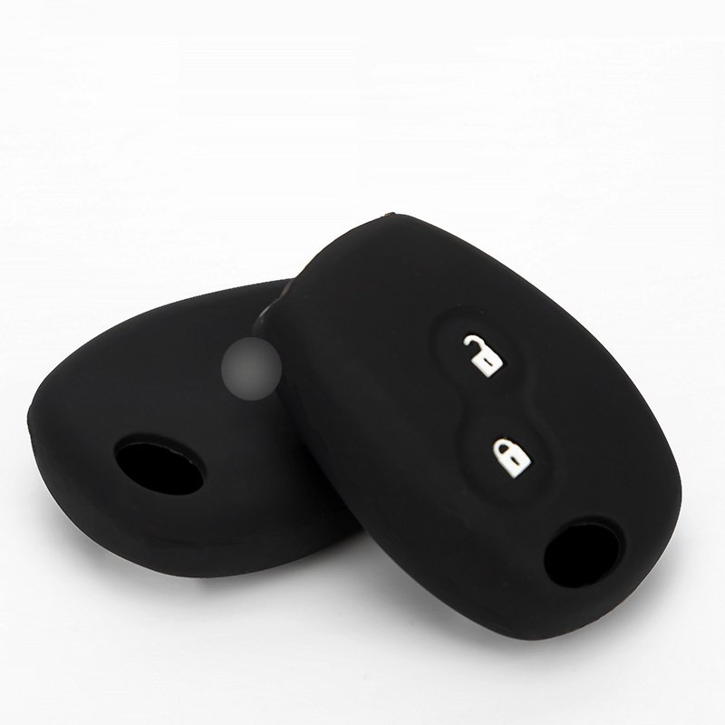 New Customizable Renault Key Case Keyless Key Fob Protector Silicone Car Key Cover Accessories Autos Plastic Key Protector