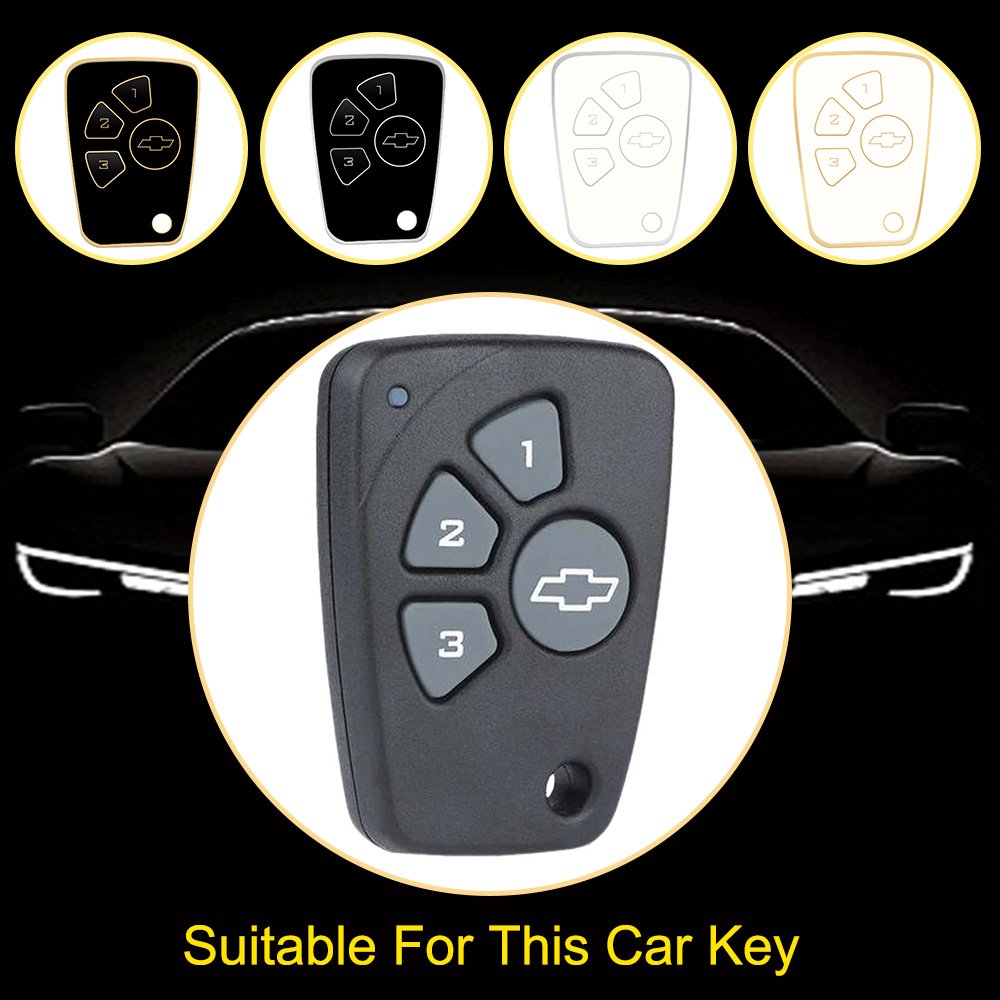 Innofit CEY1 Car Key Cover TPU High Quality Factory Wholesale For Chevrolet Cruze 4 Buttons Hot Selling Auto Llave Accessories