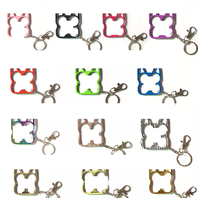 Factory direct bottle opener screwdriver bag car key accessories cat ear key chain