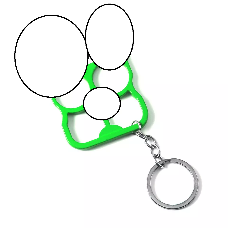 Factory direct bottle opener screwdriver bag car key accessories cat ear key chain