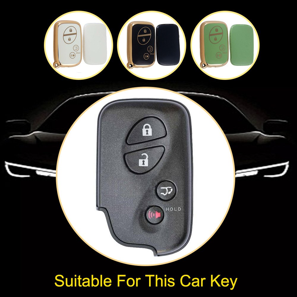 Innofit LEC7 Car Key Cover TPU High Quality Manufacturer For Lexus IS ES300 GX460 Personalized Auto Accessories