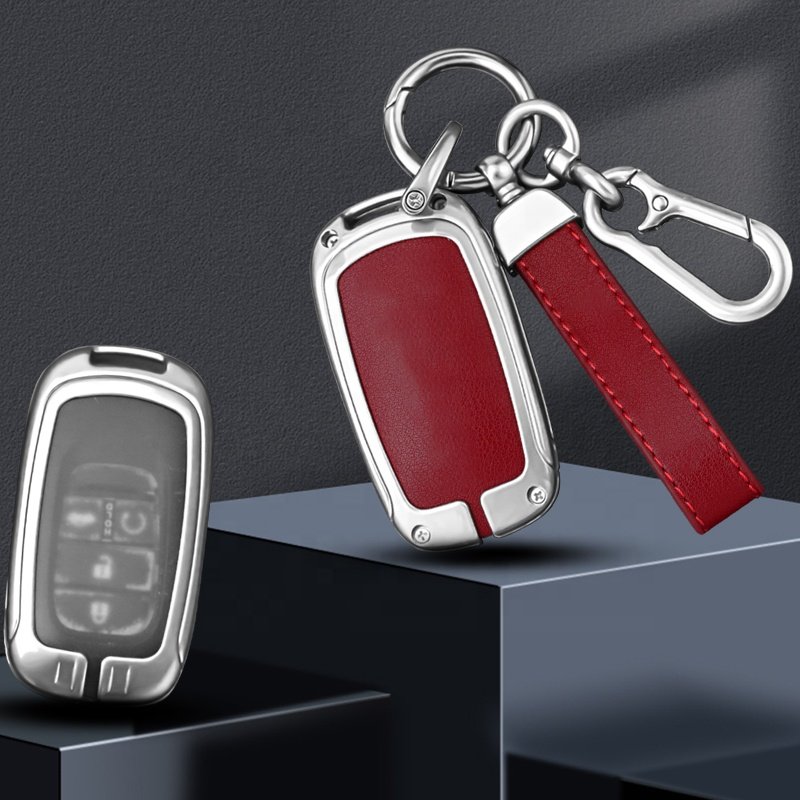 Best Quality Promotional Customizable Zetal Leather Car Key Covers