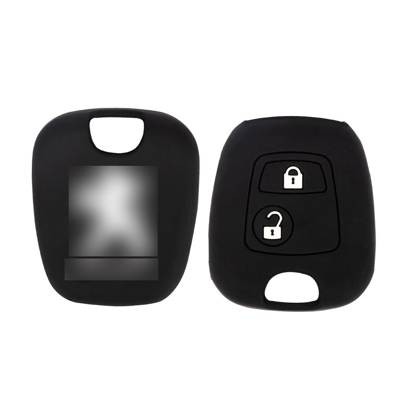 High Quality Silicone Key Cover Case for PEUGEOT Remote Control Car Key Protector Accessory