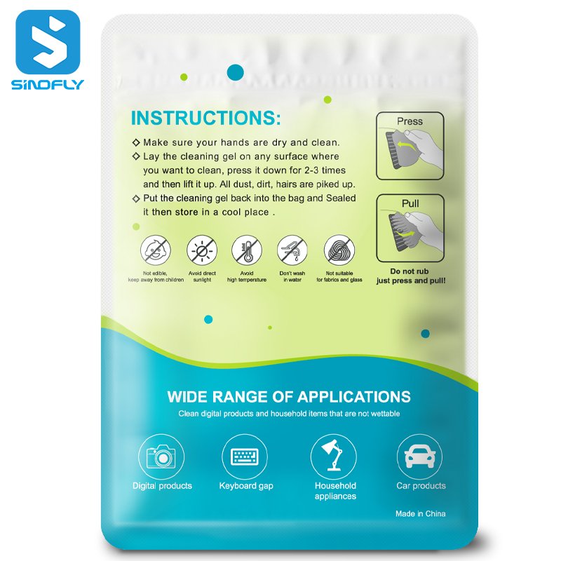car accessories dust cleaning gel universal 70G cleaning mud super keyboard clean jelly