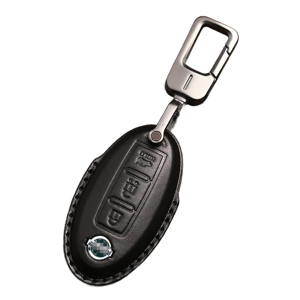 It is suitable for Nissan key set XTrail qashqai BlueBird Versa Toula new Tianlai sylphy car leather shell buckle