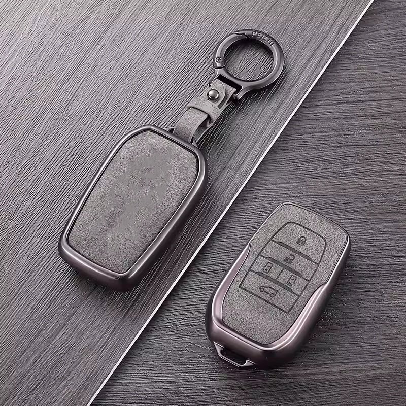 Elegant sublimation tpu leather car key case cover for Toyota Camry Corolla Levin Rav4 Wildlander Highlander auto accessories
