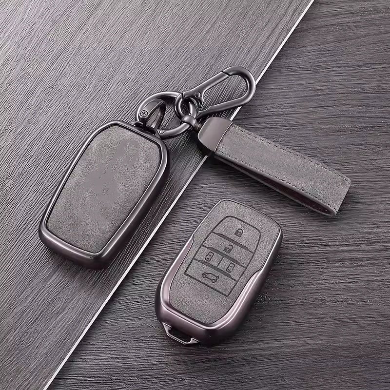 Elegant sublimation tpu leather car key case cover for Toyota Camry Corolla Levin Rav4 Wildlander Highlander auto accessories